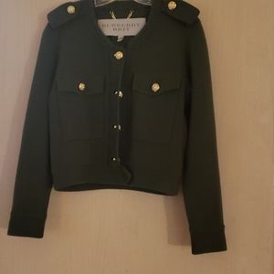 Burberry Brit knit sweater jacket